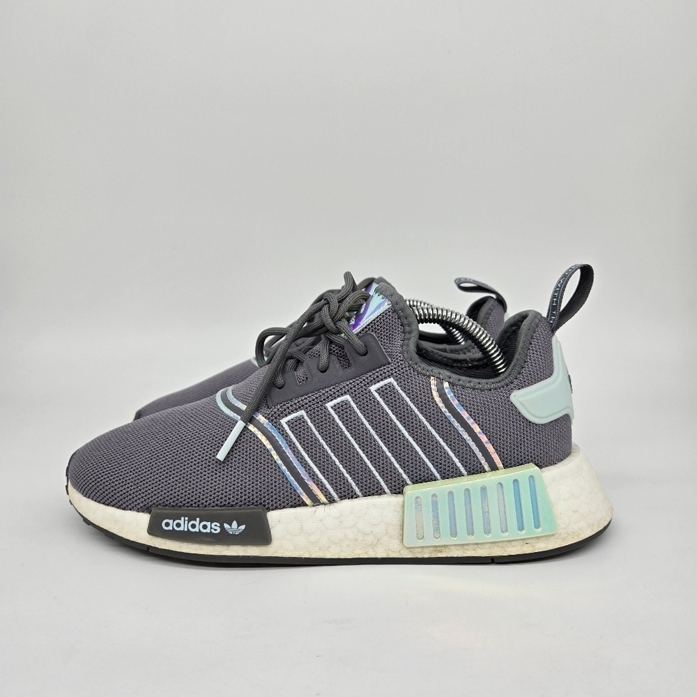 adidas NMD_R1 'Grey Iridescent' Women's Running Shoes Size 7